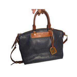 Vintage Dooney & Bourke Florentine Vachetta Leather Satchel Shoulder Purse gift